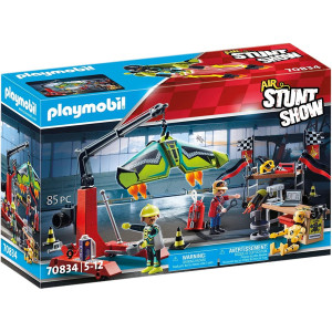 Playmobil air stuntshow estacion de servicio D