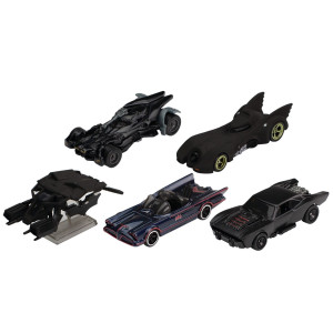 Figuras mattel hot wheels batman pack premium D