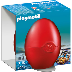 Playmobil huevo pirata con bote D