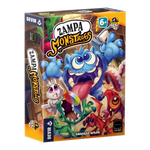 Juego de mesa devir zampa monstruos D