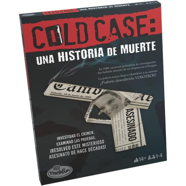 Juego de mesa cold case 1 una historia de muerte caso policial D