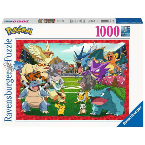 Quebra-cabeça Pokémon Ravensburger 1000 peças D