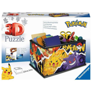 Puzzle 3d ravensburger storage box -  pokemon D