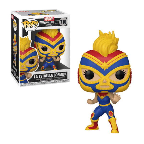 Funko pop maravilhoso lutadores capitão maravilha 53872 D