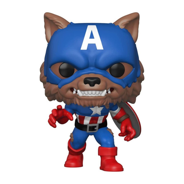 Funko pop marvel capitan america capwolf edicion limitada exclusiva 55506 D