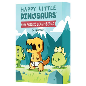 Juego de mesa happy little dinosaurs expansion los peligros de la pubertad pegi 8 D