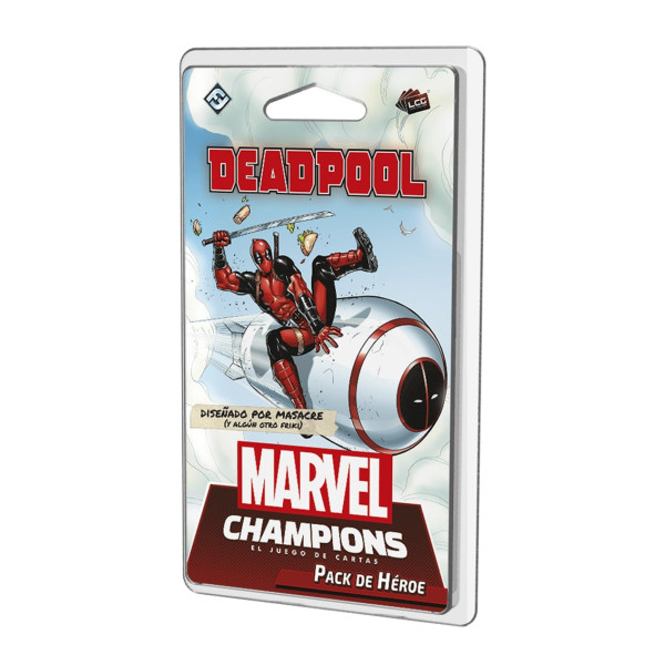 Juego de mesa marvel champions deadpool expanded edad recomendada 14 años D