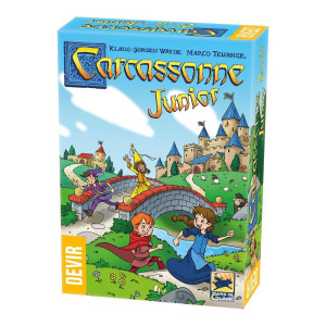 Jogo de tabuleiro Devir Carcassonne Junior (trilíngue) D