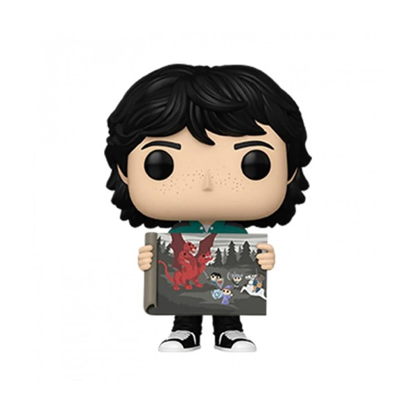 Funko pop stranger things s4 mike con dibujo de will 80137 D