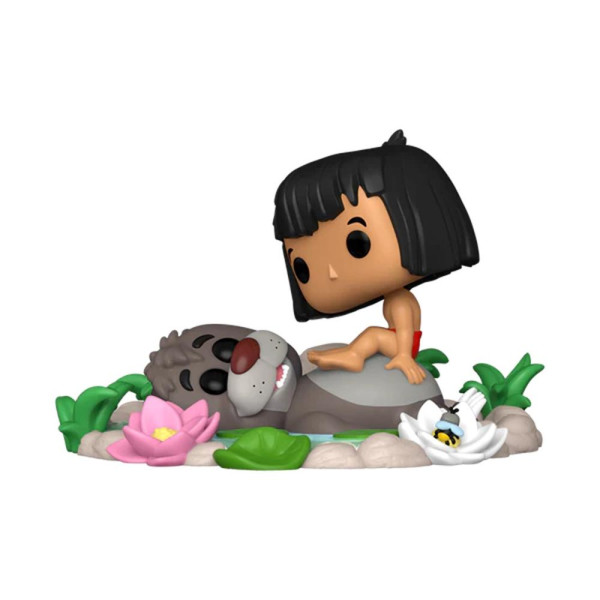 Funko pop disney el libro de la selva baloo y mowgli 80789 D