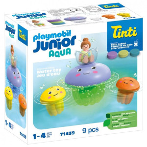 Playmobil junior tinti: familia de medusas de colores D