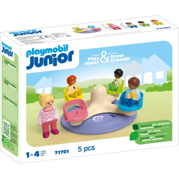 Playmobil junior carrusel con figuras D