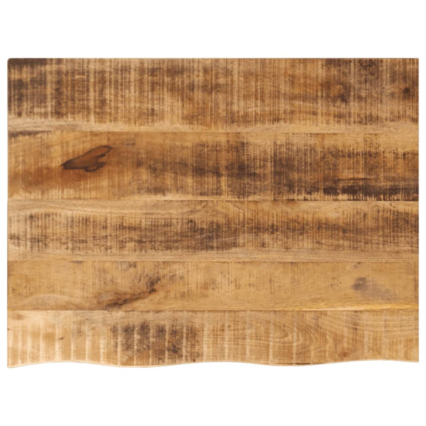 Quadro de mesa borda natural madeira punho sólido 90x60x3.8 cm D