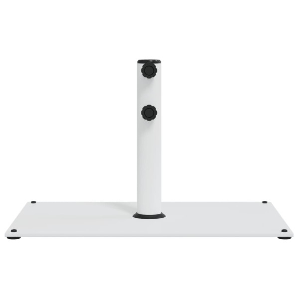 Base de guarda-sol para postes de Ø32/38/48 mm 15 kg retangular M 4