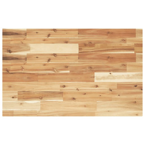 Tablero escritorio madera maciza acacia sin tratar 60x50x4 cm D