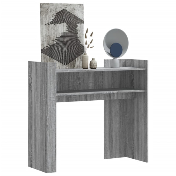 Engenharia Cinza Console de madeira Tabela Sonoma 100x35x90 cm D