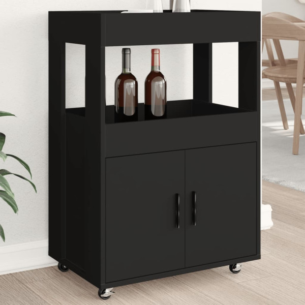 Bar Carrinho Black Engineering Madeira 60x39.5x89 cm D