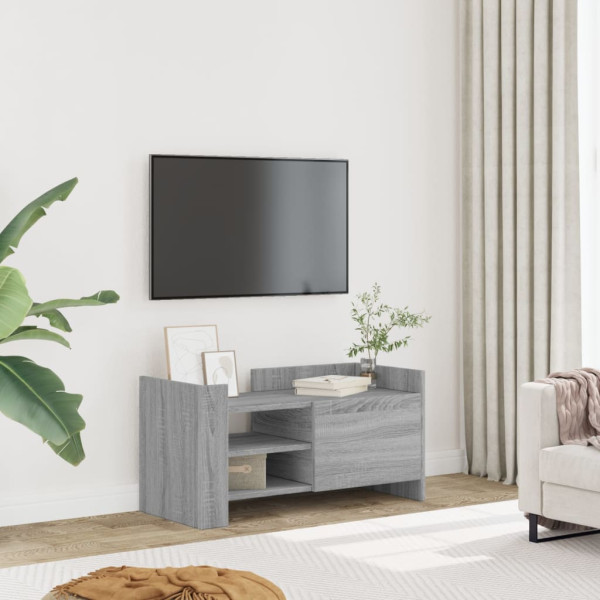 Móveis de TV engenharia cinza Sonoma 80x35x40 cm D