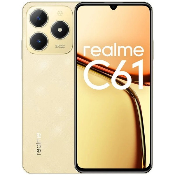 Realme C61 dual sim 6 GB RAM 128 GB ouro D