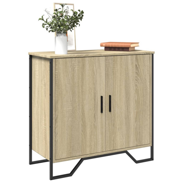 Aparador madera de ingeniería roble Sonoma 78x35.5x74.5 cm D