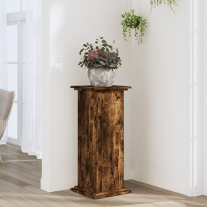 Plantas de engenharia de madeira Smoked Oak 33x33x80 cm D