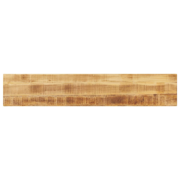 Tablero de mesa rectangular madera mango rugosa 160x30x2.5 cm D