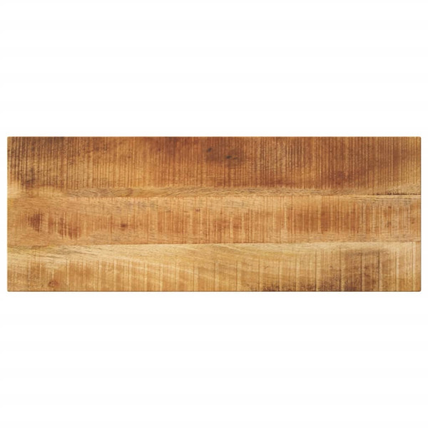 Tablero de mesa rectangular madera maciza mango 90x40x2.5 cm D