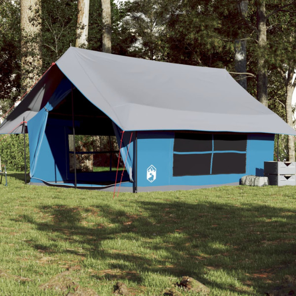 Tenda para 5 pessoas impermeável azul D