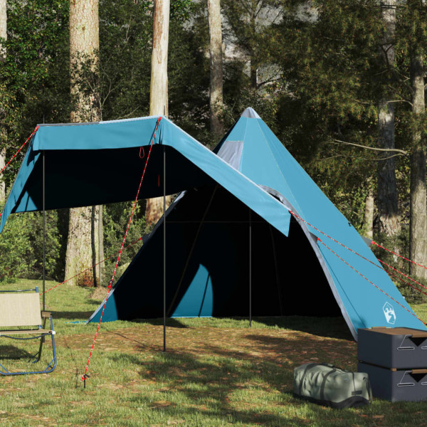 Tenda Tipi para 5 pessoas azul impermeável D