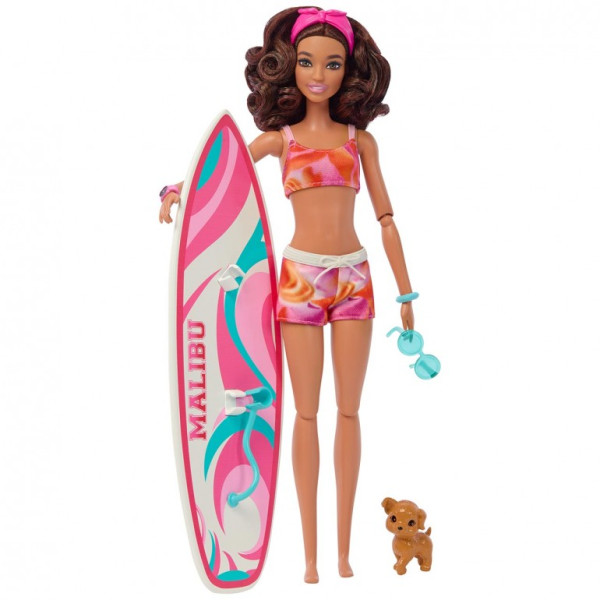 Muñeca barbie the movie mattel surf D