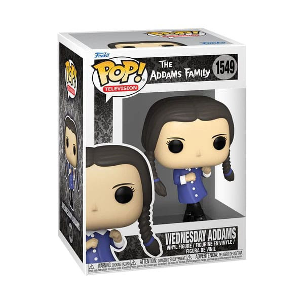 Funko pop os addams família wednesday addams D