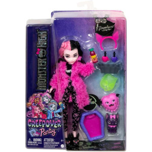 Muñeca mattel monster high fiesta de pijamas y mascotas D