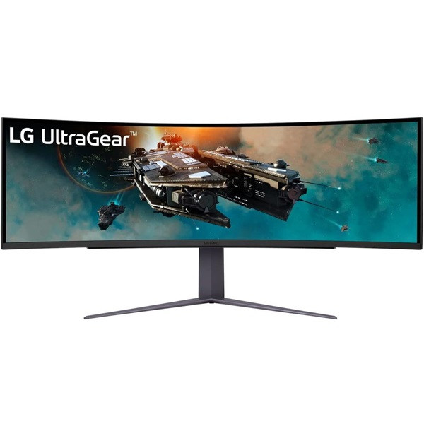 Monitor Gaming LG 49" LED IPS WQHD 49GR85DC curvo negro D