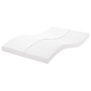 Colchón de espuma de 7 zonas dureza 20 ILD blanco 140x220 cm D