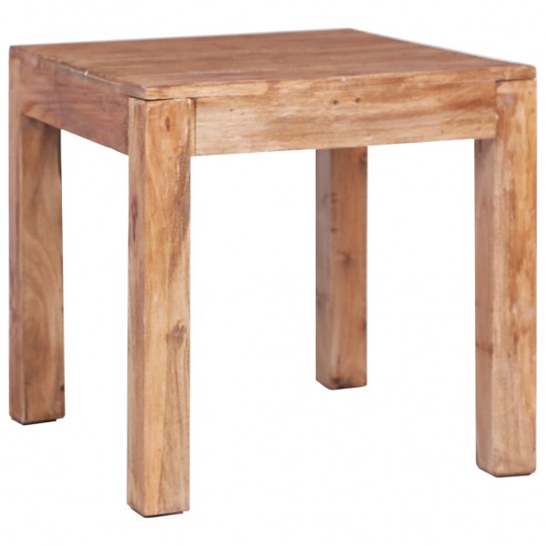 Mesa de centro de madera maciza reciclada 53x50x50 cm D