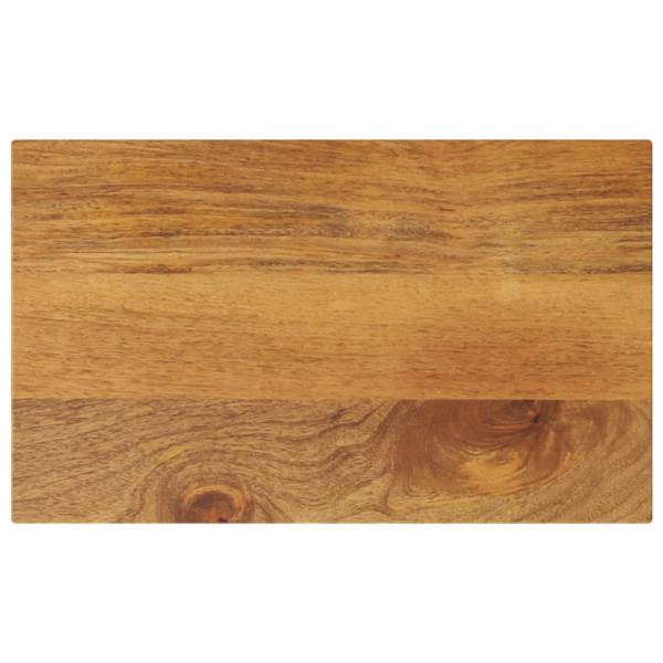 Tablero de mesa rectangular madera maciza mango 50x40x3.8 cm D