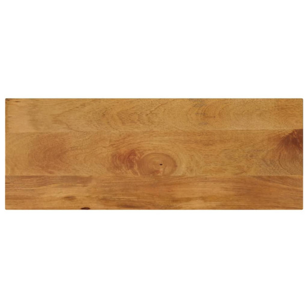 Tablero de mesa rectangular madera maciza mango 70x30x2.5 cm D