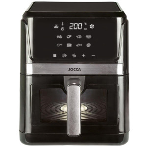 Freidora de aire sin aceite jocca digital con ventana 7l -  1600w modelo 2297 D