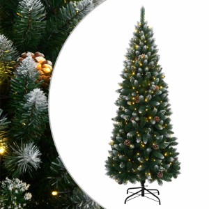 Árvore de Natal artificial com 300 LEDs 180 cm D