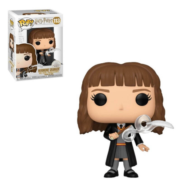 Funko pop harry potter hermione com uma pena D