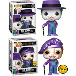 Funko pop dc joker con sombrero 1989 con version chase D