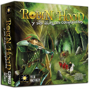 Jogo de tabuleiro Robin Hood e seus alegres companheiros em espanhol D