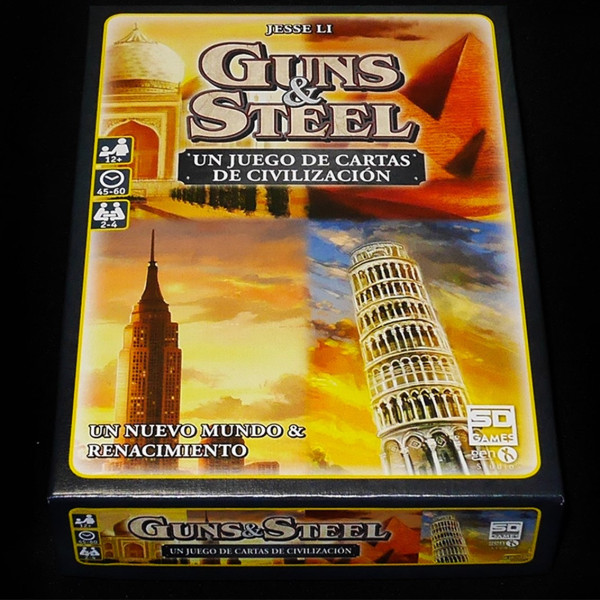 Juego de mesa guns & steel pegi 12 D