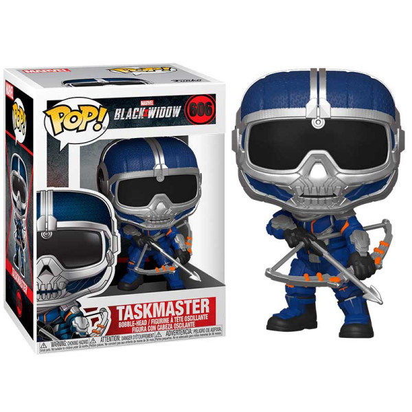 Funko pop marvel viuda negra taskmaster con arco 46685 D