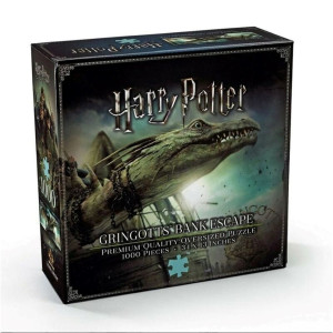 Puzzle a nobre coleção harry potter escapar do banco gringotts D