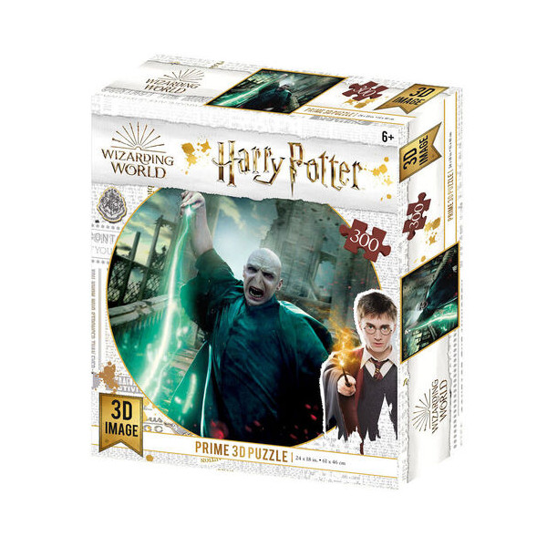 Puzzle 3d lenticular harry potter lord voldemort 300 peças D