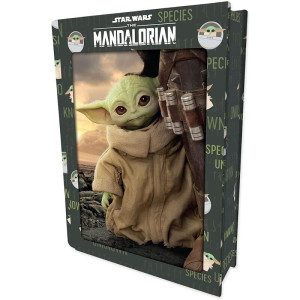 Quebra-cabeça de livro lenticular Prime 3D Star Wars The Mandalorian 300 peças D