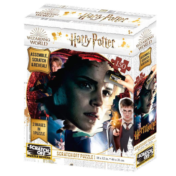 Puzzle para rascar harry potter hermione 150 piezas D