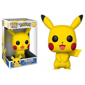 Funko pop pokemon pikachu 10 polegadas 31542 D