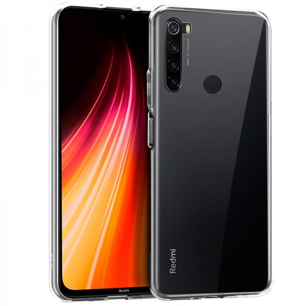 Funda COOL Silicona para Xiaomi Redmi Note 8 / Note 8 (2021) Transparente D
